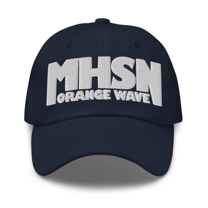 Dad Hat | Orange Wave Marching Band | Crest (Variant) Logo