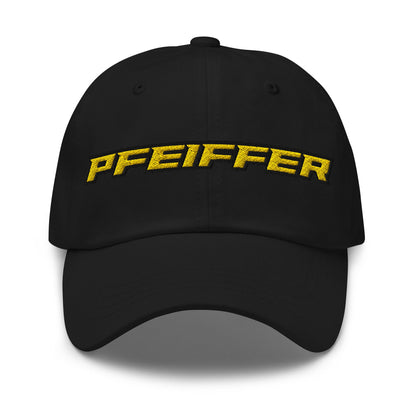 Dad Hat | Pfeiffer University Golf | Pfeiffer Logo