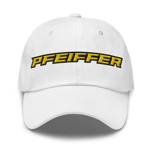 Dad Hat | Pfeiffer University Golf | Pfeiffer Logo