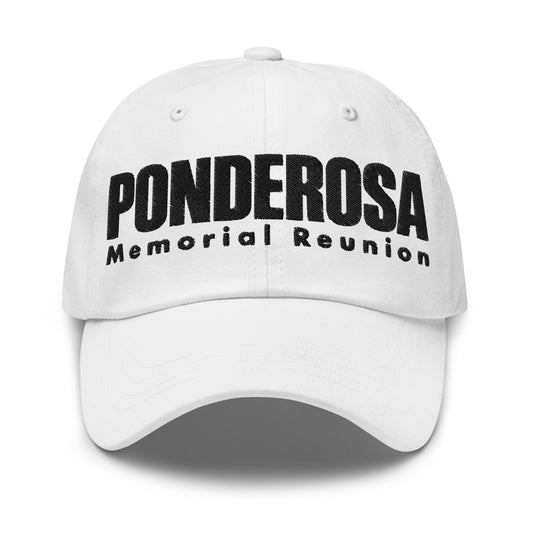 Dad Hat | ponderosa reunion | Memorial Logo