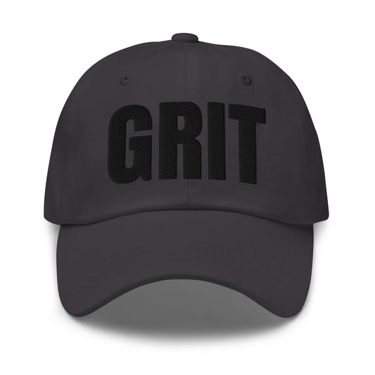 Dad Hat | Pure Grit Softball | Black Logo