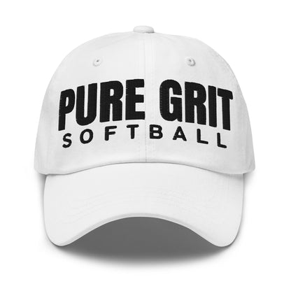 Dad Hat | Pure Grit Softball | Main Logo