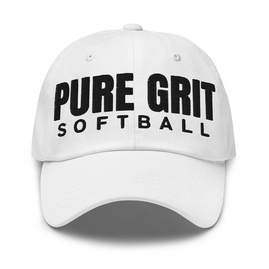 Dad Hat | Pure Grit Softball | Main Logo