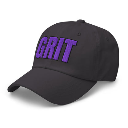Dad Hat | Pure Grit Softball | Purple Logo