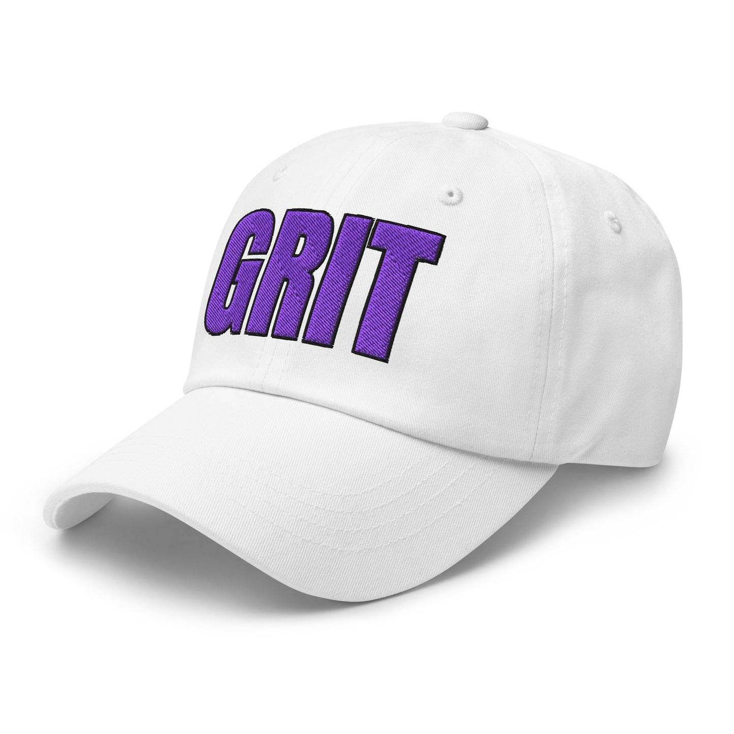 Dad Hat | Pure Grit Softball | Purple Logo