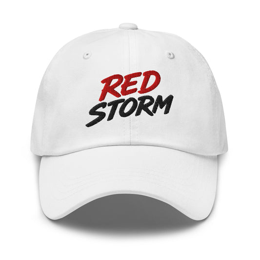 Dad Hat | Red Storm | Crest Logo