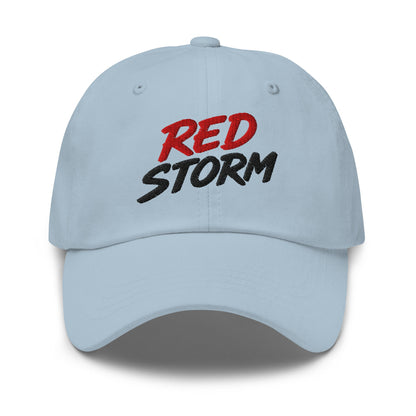 Dad Hat | Red Storm | Crest Logo