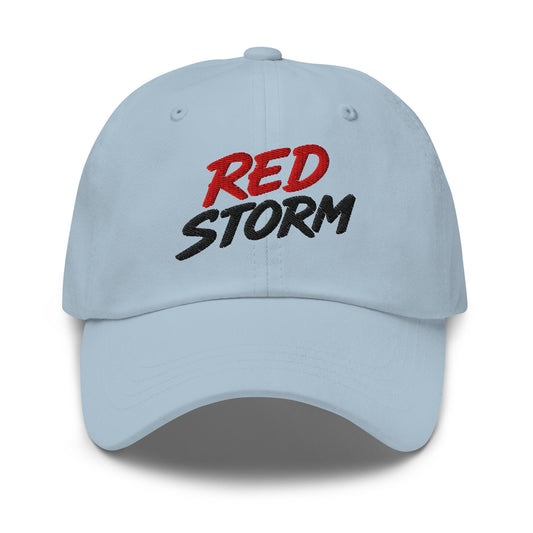 Dad Hat | Red Storm | Crest Logo