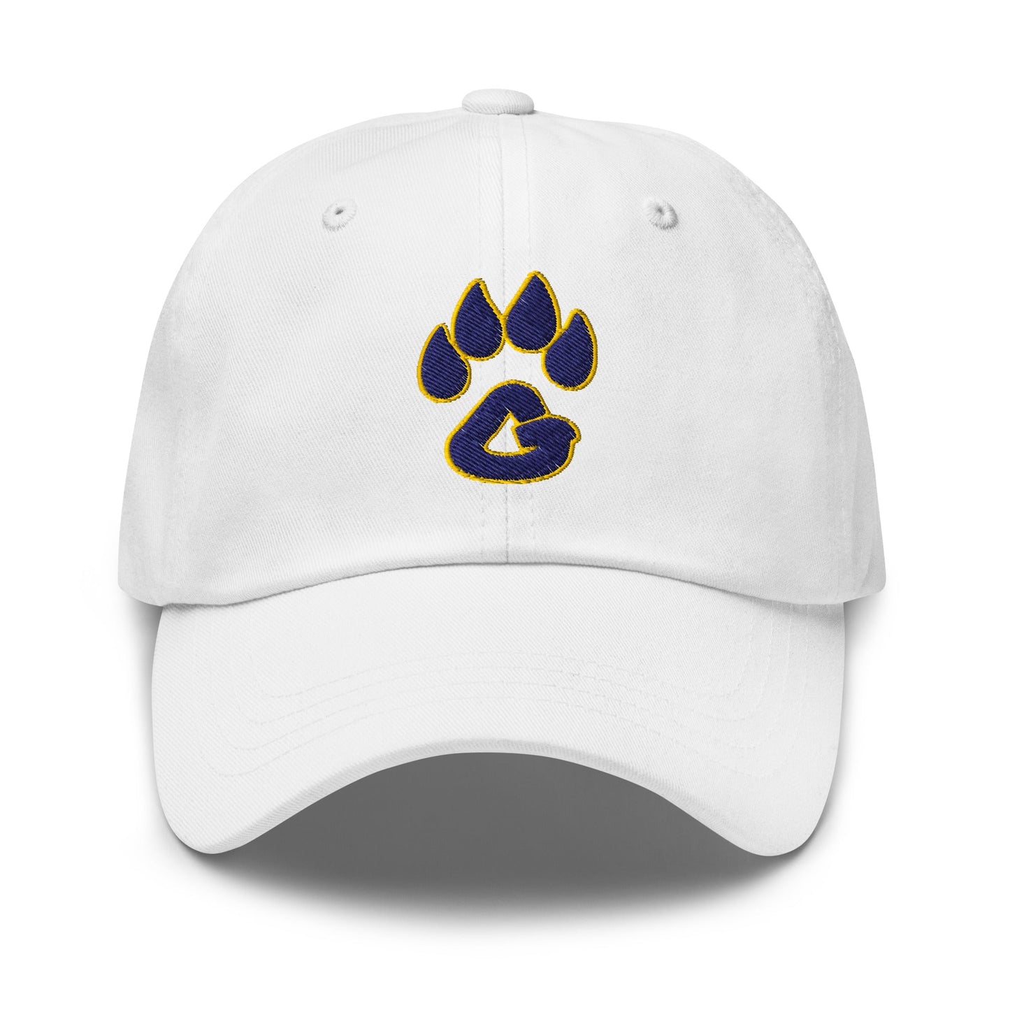 Dad Hat | Rutherford County Grizzlies Football | Paw Print Logo