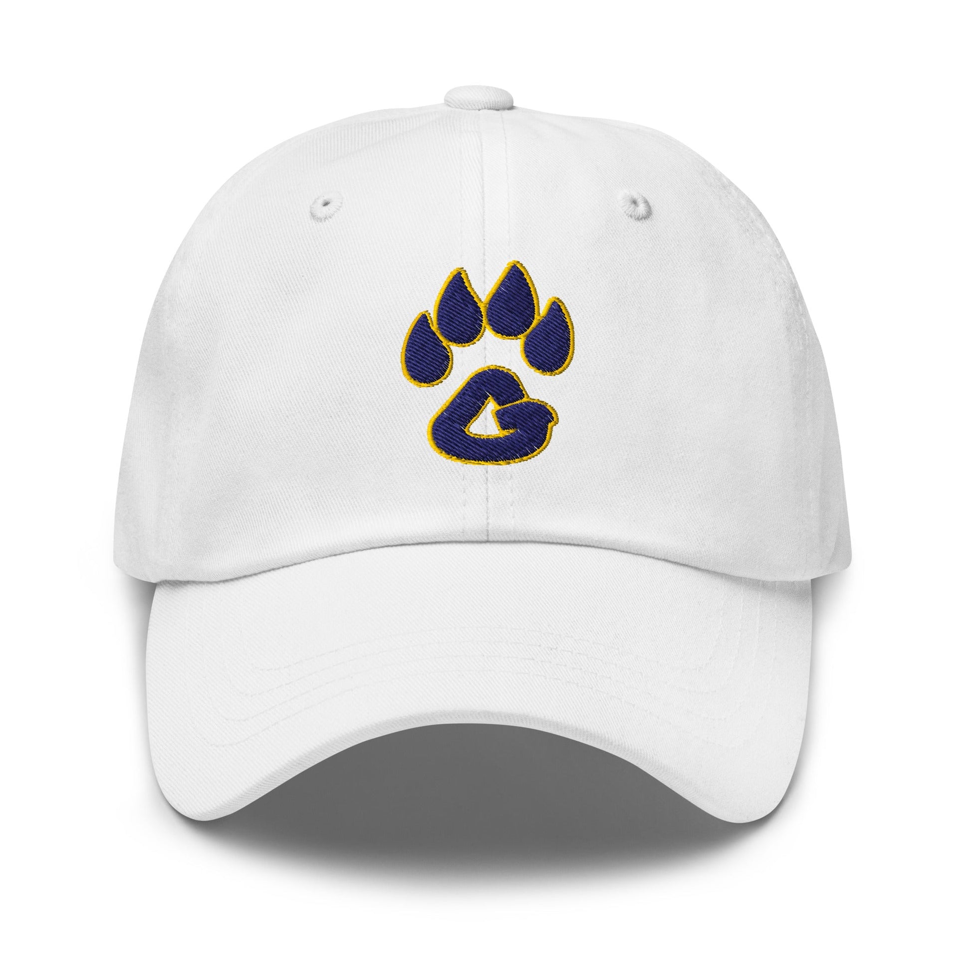 Dad Hat | Rutherford County Grizzlies Football | Paw Print Logo