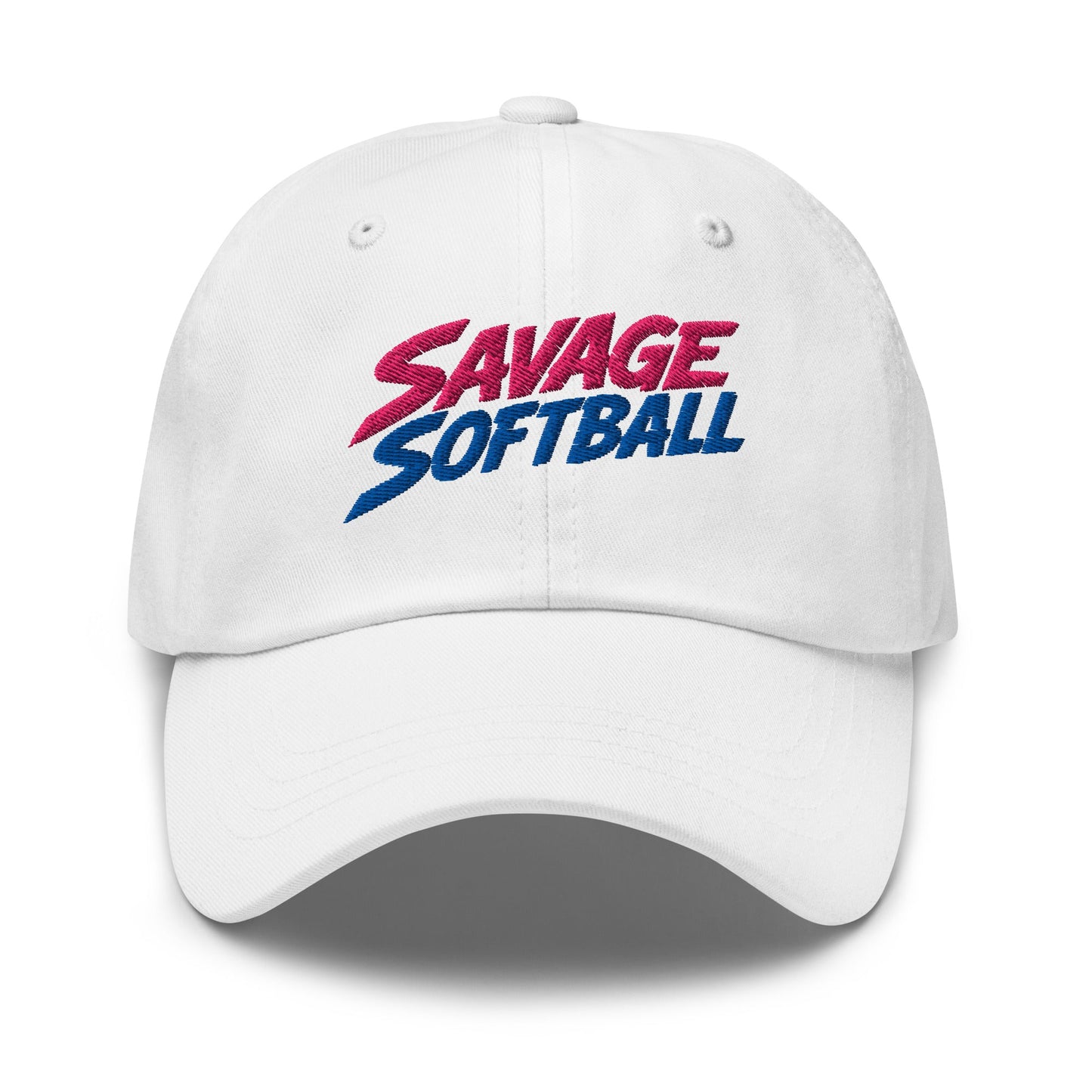 Dad Hat | Savage Softball | Mascot Logo