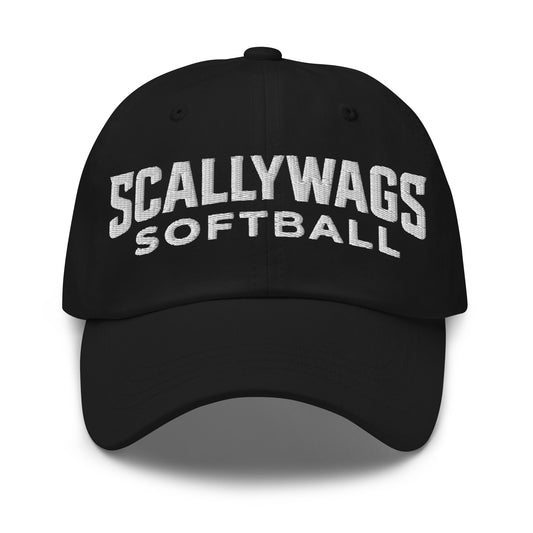Dad Hat | Scallywags Softball | Modern Script Logo