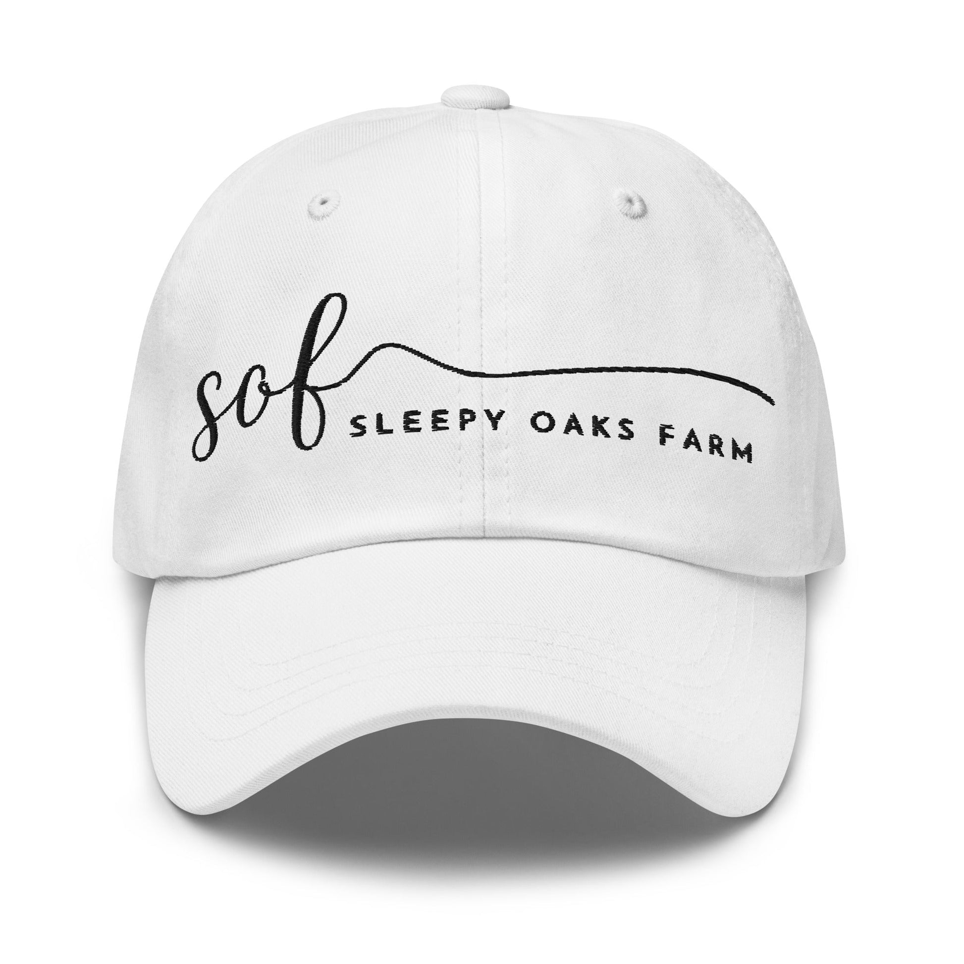 Dad Hat | Sleepy Oaks Farm | Script Logo
