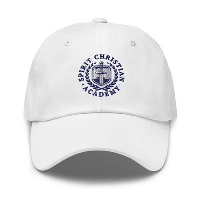 Dad Hat | Spirit Christian Academy | Navy Script Logo