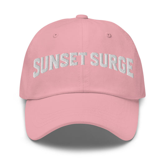Dad Hat | Sunset Surge All-Star Cheerleading | Crest Logo