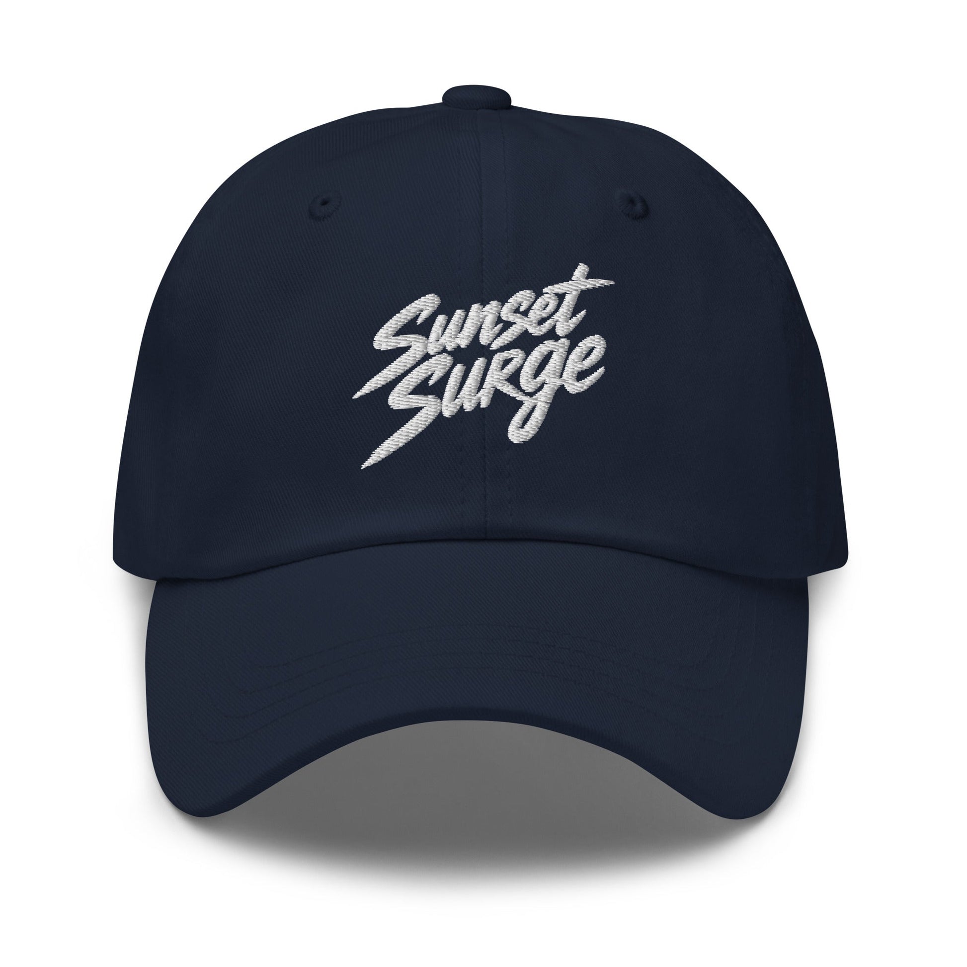 Dad Hat | Sunset Surge All-Star Cheerleading | Neon Palm Cheer Logo