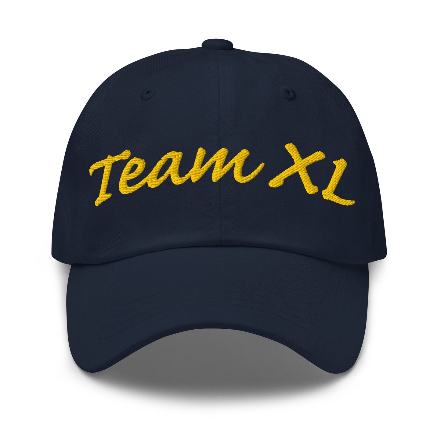 Dad Hat | Team XL | Modern Script Logo