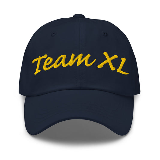 Dad Hat | Team XL | Modern Script Logo