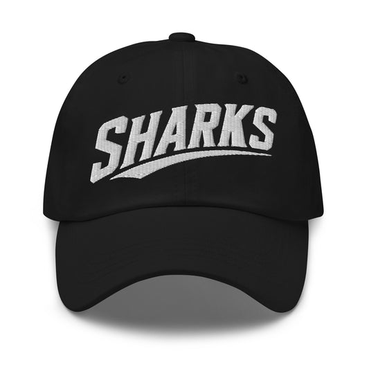 Dad Hat | The Sharks Baseball Team | Script Logo