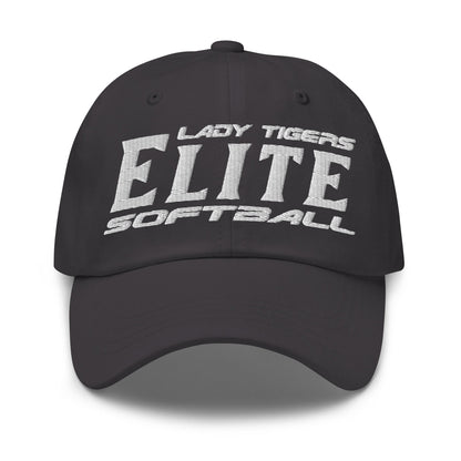 Dad Hat | Tigers Elite Softball | Modern Script Logo