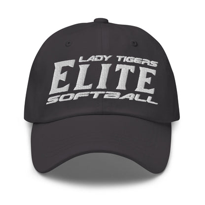 Dad Hat | Tigers Elite Softball | Modern Script Logo