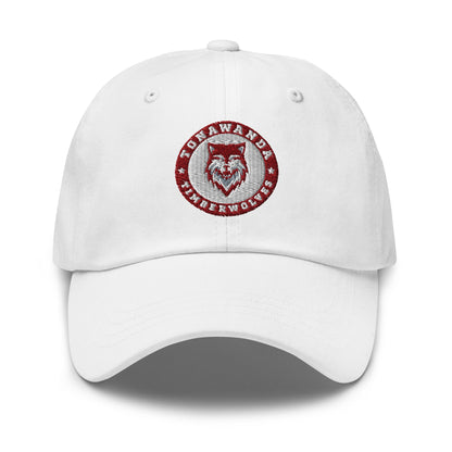 Dad Hat | Tonawanda High School Track and Field | Mascot Badge Logo