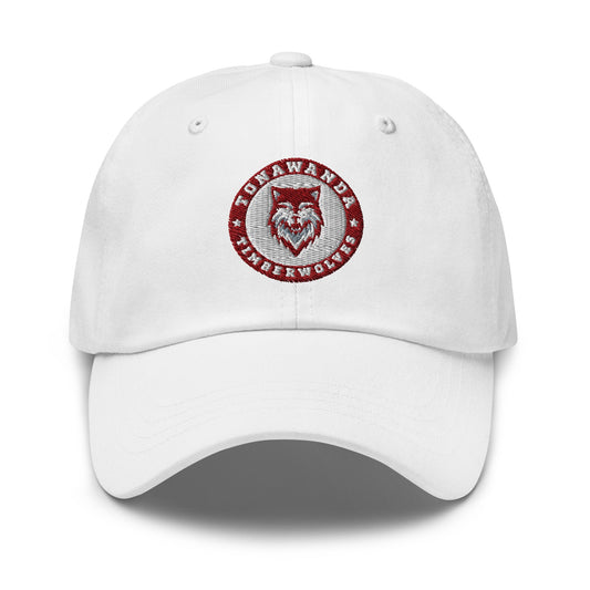 Dad Hat | Tonawanda High School Track and Field | Mascot Badge Logo