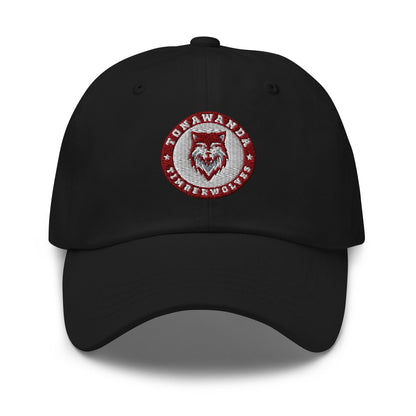 Dad Hat | Tonawanda High School Track and Field | Mascot Badge Logo
