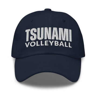 Dad Hat | Tsunami Volleyball Club | Modern Script Logo