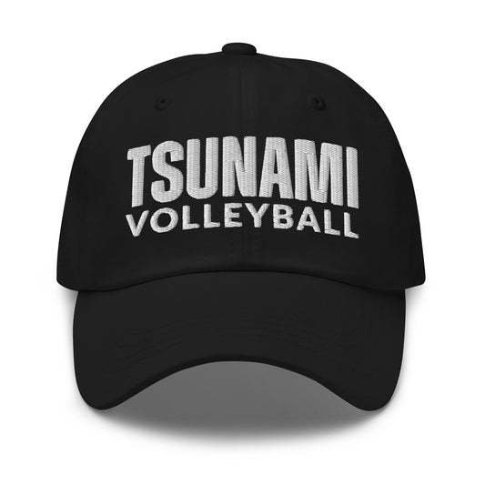 Dad Hat | Tsunami Volleyball Club | Modern Script Logo