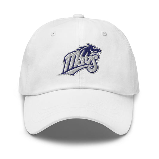 Dad Hat | Upper Makefield Youth Baseball & Softball League | Blue Mavs Logo