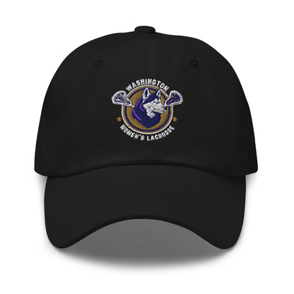 Dad Hat | UW Women's Club Lacrosse | Badge Logo