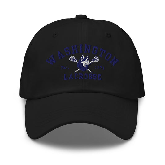 Dad Hat | UW Women's Club Lacrosse | Washington Lacrosse Logo