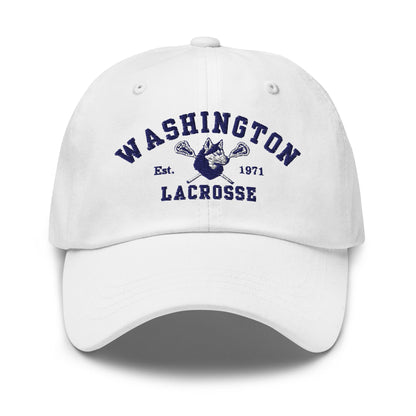 Dad Hat | UW Women's Club Lacrosse | Washington Lacrosse Logo