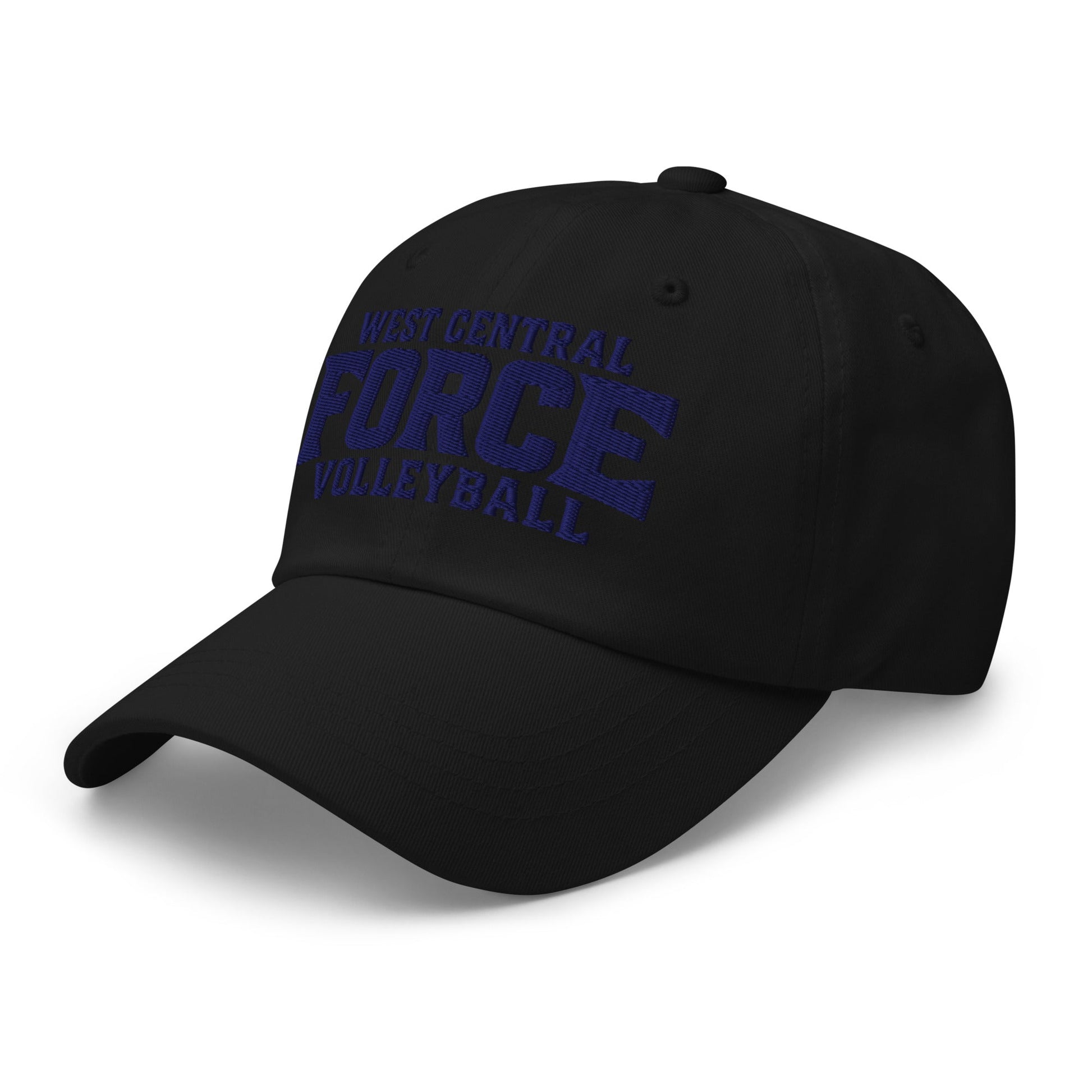Dad Hat | West Central Force Volleyball | Blue Logo