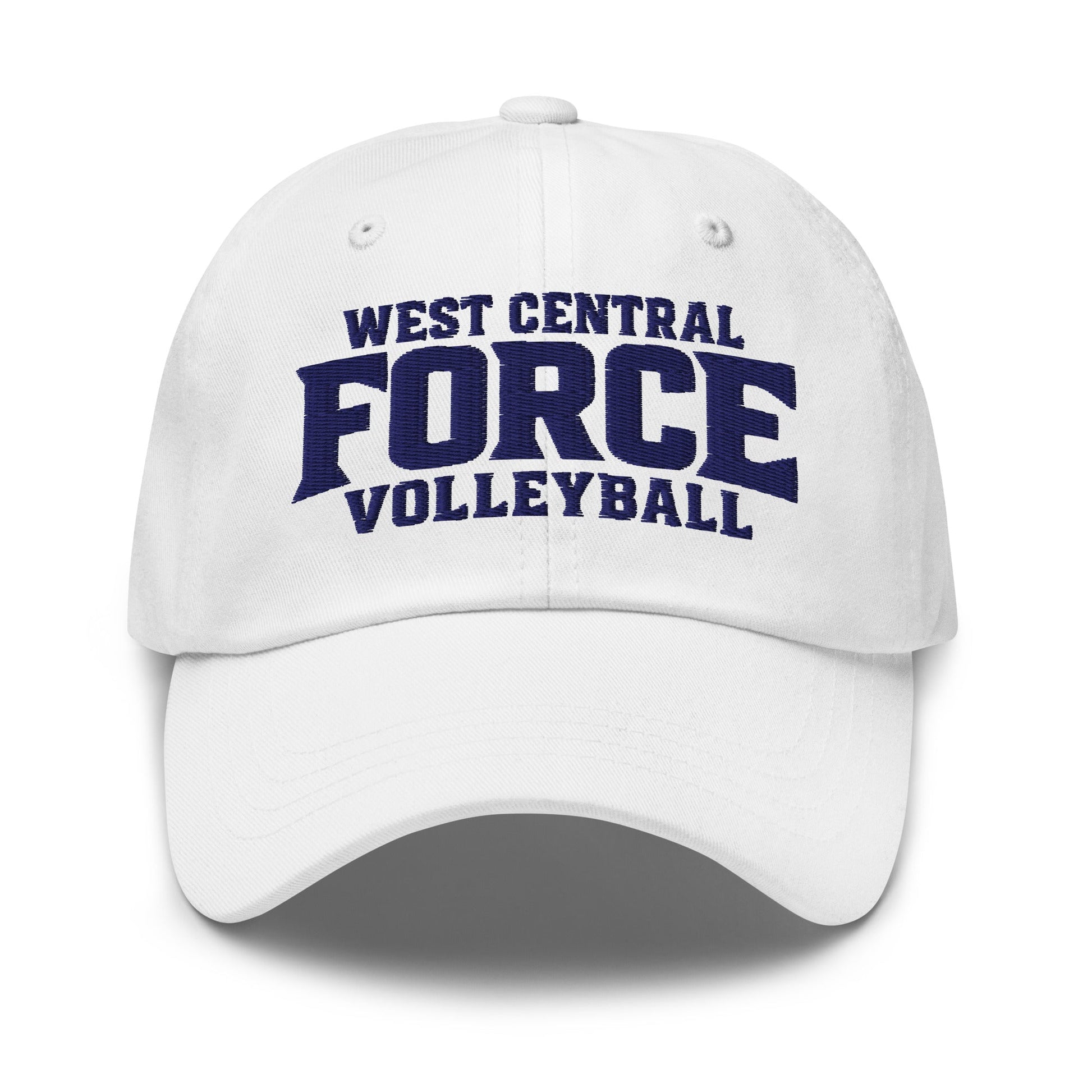 Dad Hat | West Central Force Volleyball | Blue Logo