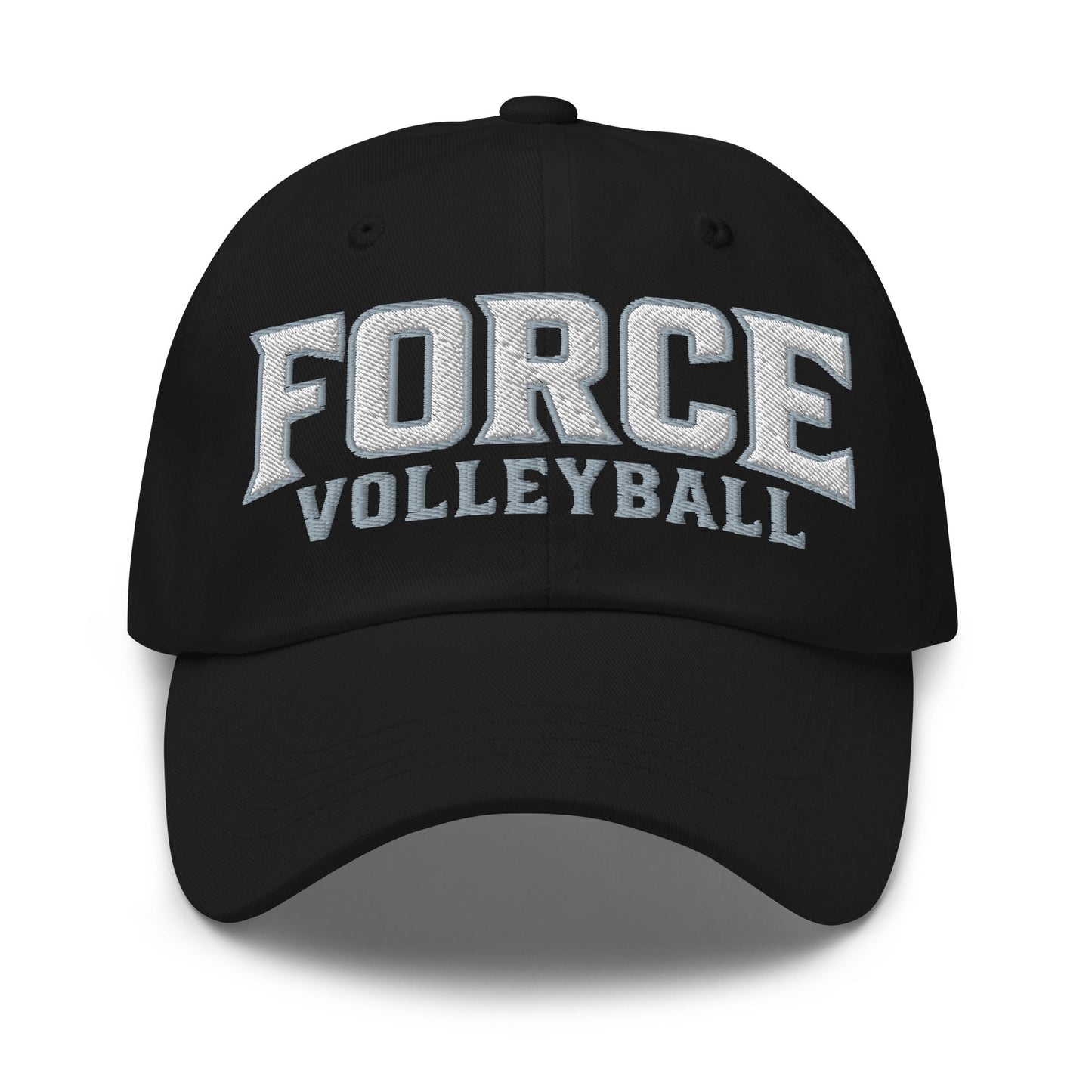 Dad Hat | West Central Force Volleyball | Grey Logo
