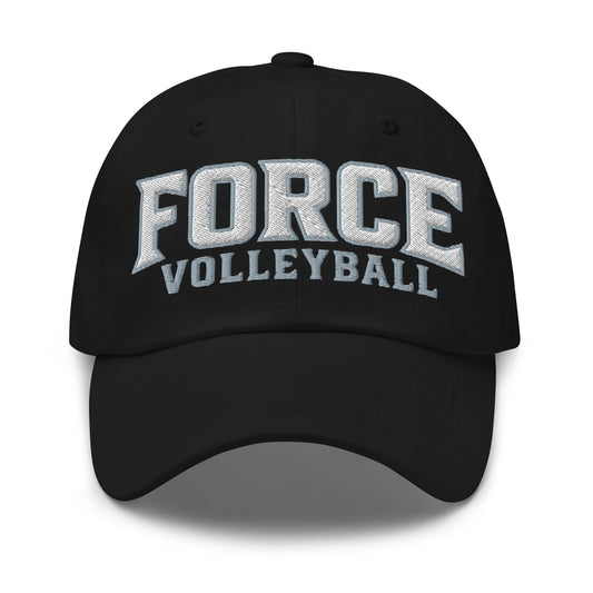 Dad Hat | West Central Force Volleyball | Grey Logo