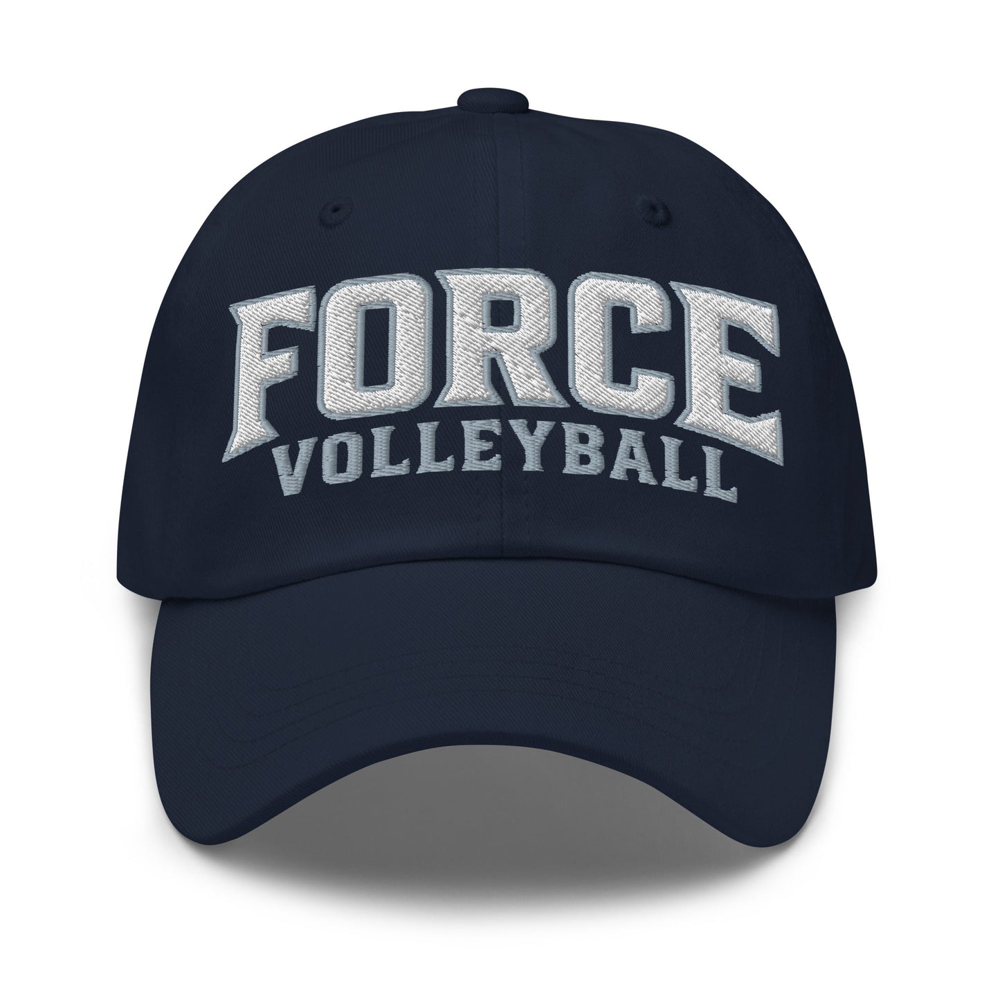 Dad Hat | West Central Force Volleyball | Grey Logo