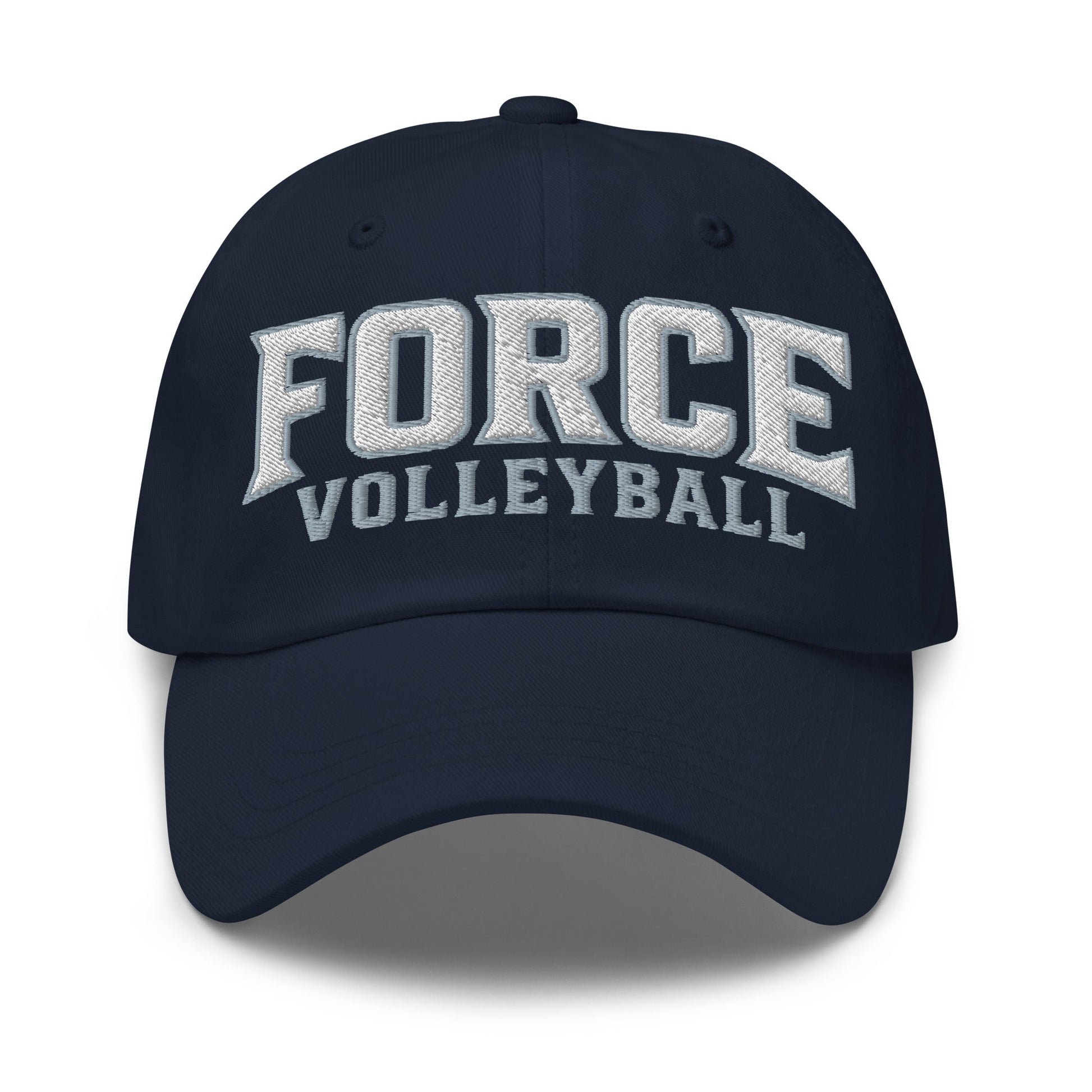 Dad Hat | West Central Force Volleyball | Grey Logo
