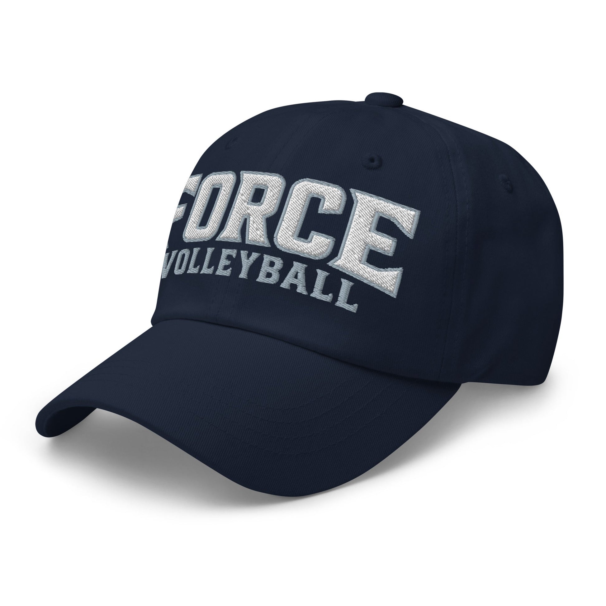 Dad Hat | West Central Force Volleyball | Grey Logo