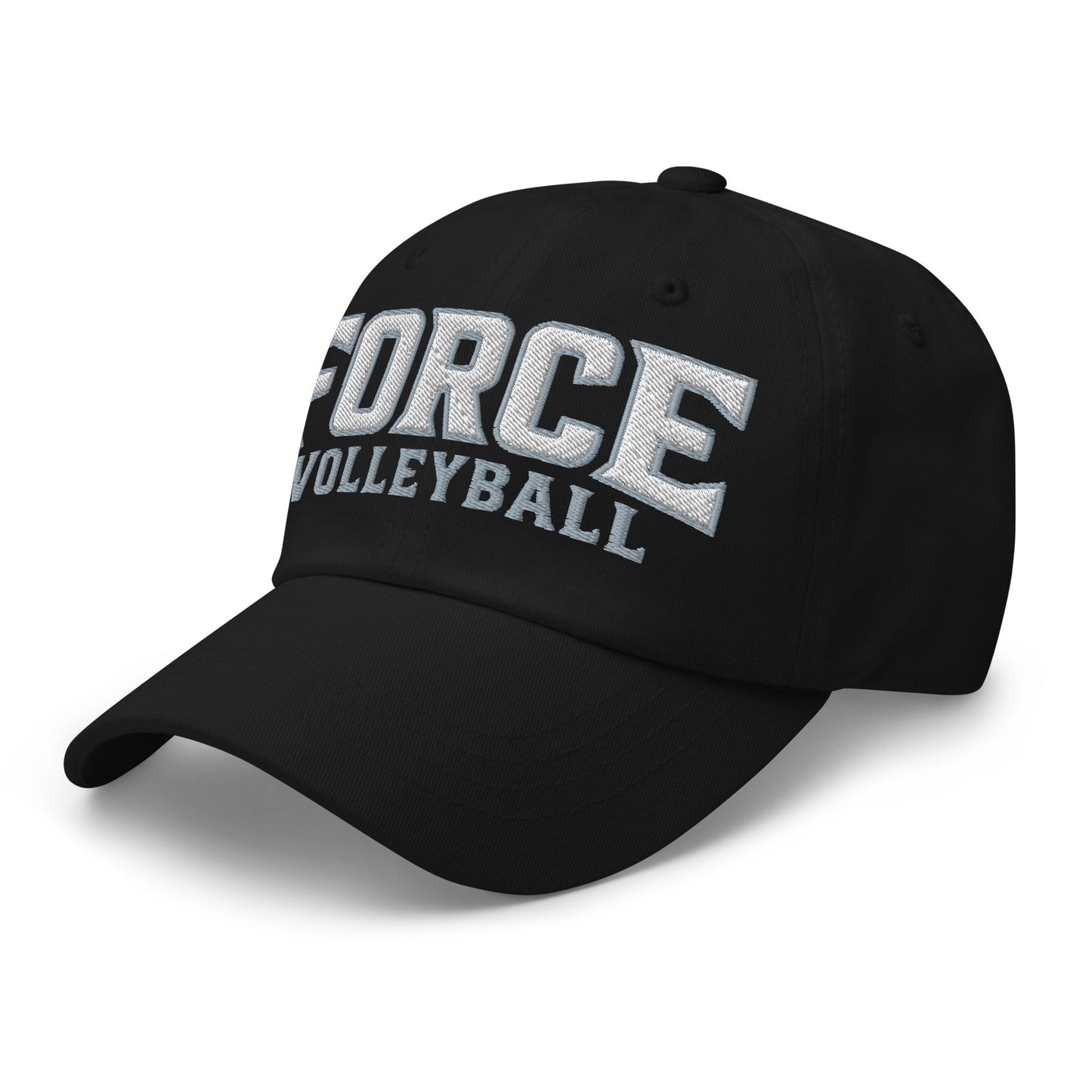 Dad Hat | West Central Force Volleyball | Grey Logo