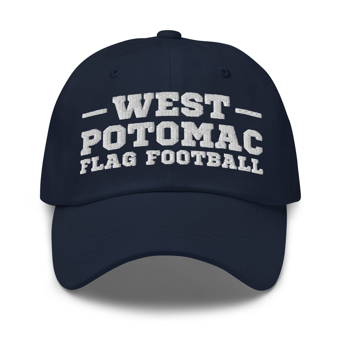 Dad Hat | West Potomac Flag Football | Script Logo