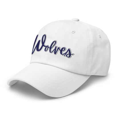 Dad Hat | White Mountain School | Script Logo