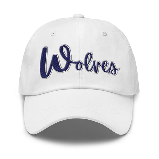 Dad Hat | White Mountain School | Script Logo