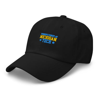 Dad Hat | Women’s Rugby at Michigan Tech | Varsity Crest Logo