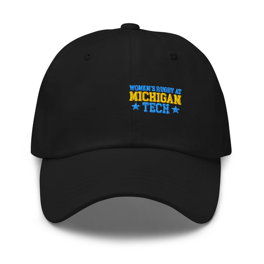 Dad Hat | Women’s Rugby at Michigan Tech | Varsity Crest Logo