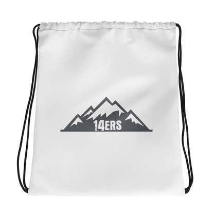 Drawstring Bag | 14ers Baseball | Grey Logo