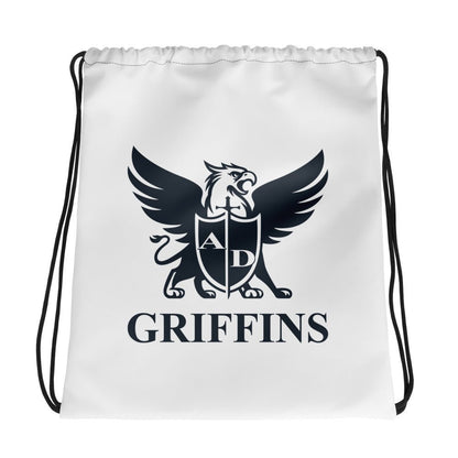 Drawstring Bag | Arma Dei Academy Basketball | Griffin Logo