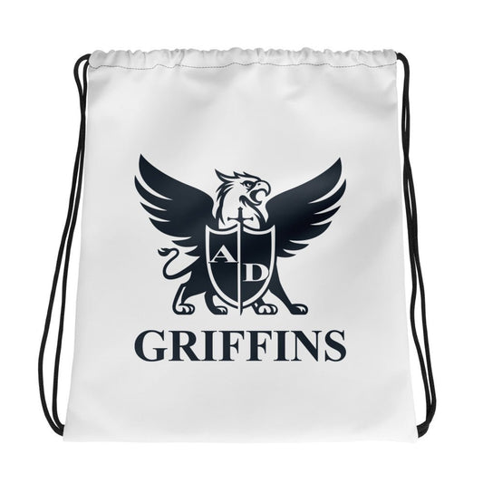 Drawstring Bag | Arma Dei Academy Basketball | Griffin Logo